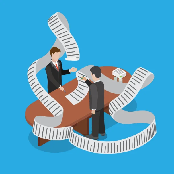 Illustration highlighting the hidden costs of managing HR with spreadsheets and manual processes