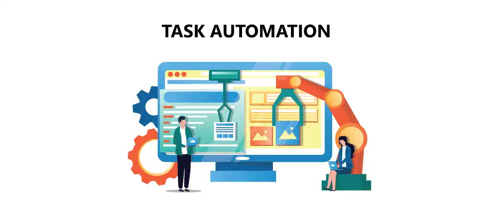 SteadyPoint Helpdesk screen showing task automation.