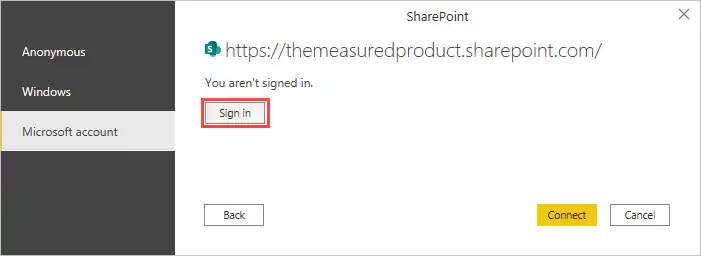 SteadyPoint Helpdesk screen showing how to connect power bi with your office 365 helpdesk add-in.