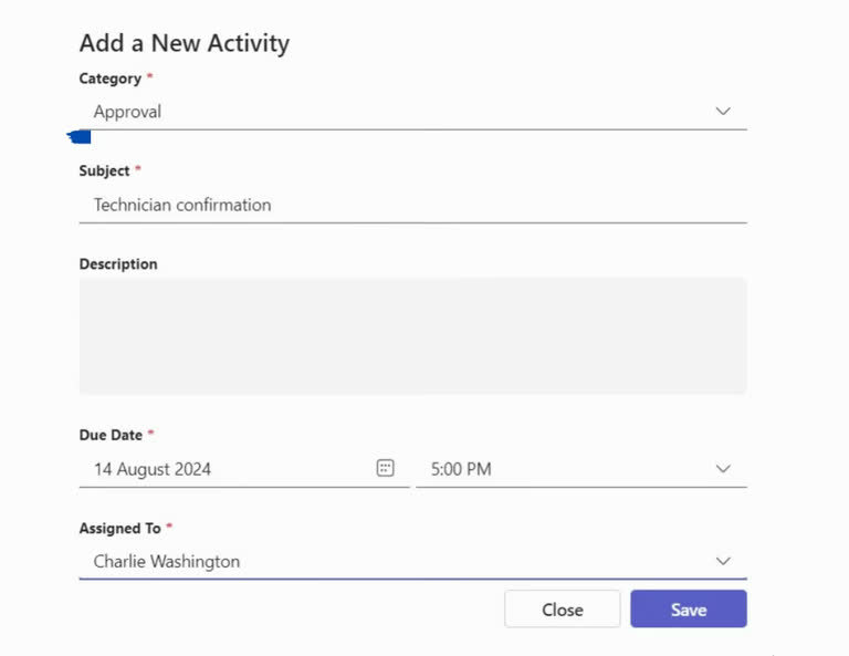 SteadyPoint Helpdesk screen showing approvals.