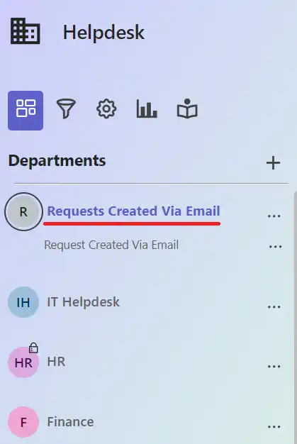 SteadyPoint Helpdesk screen showing access created tickets via email in steadypoint sharepoint helpdesk.