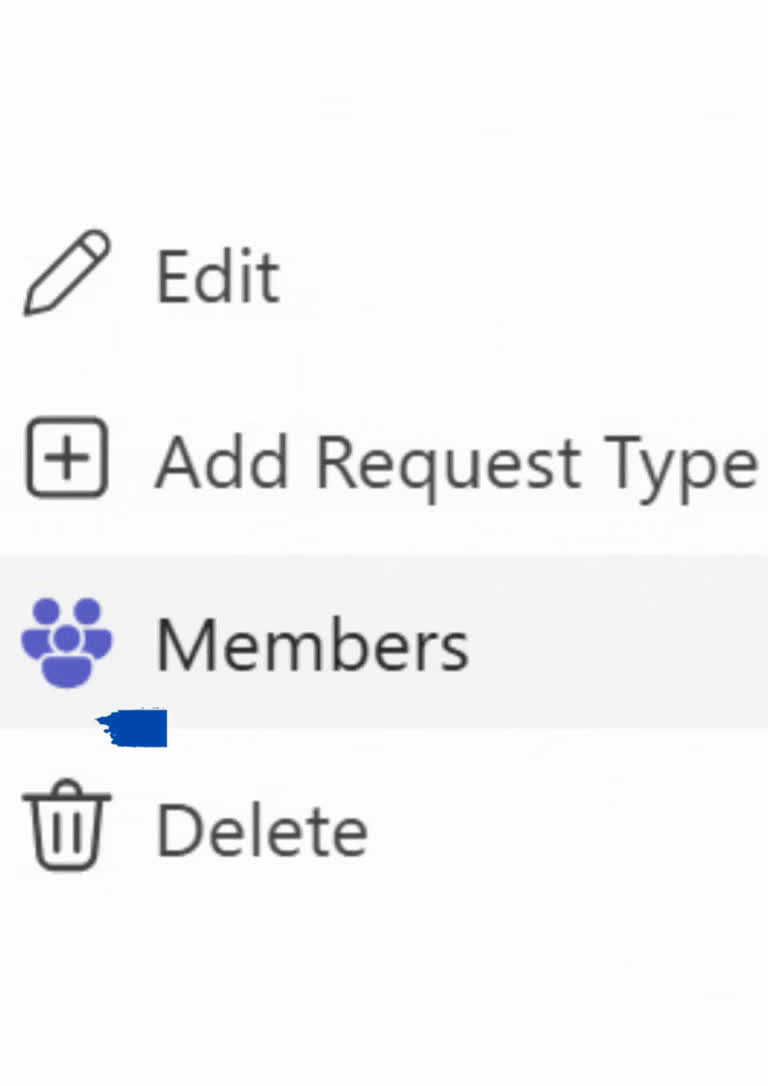 SteadyPoint Helpdesk screen showing click on members.