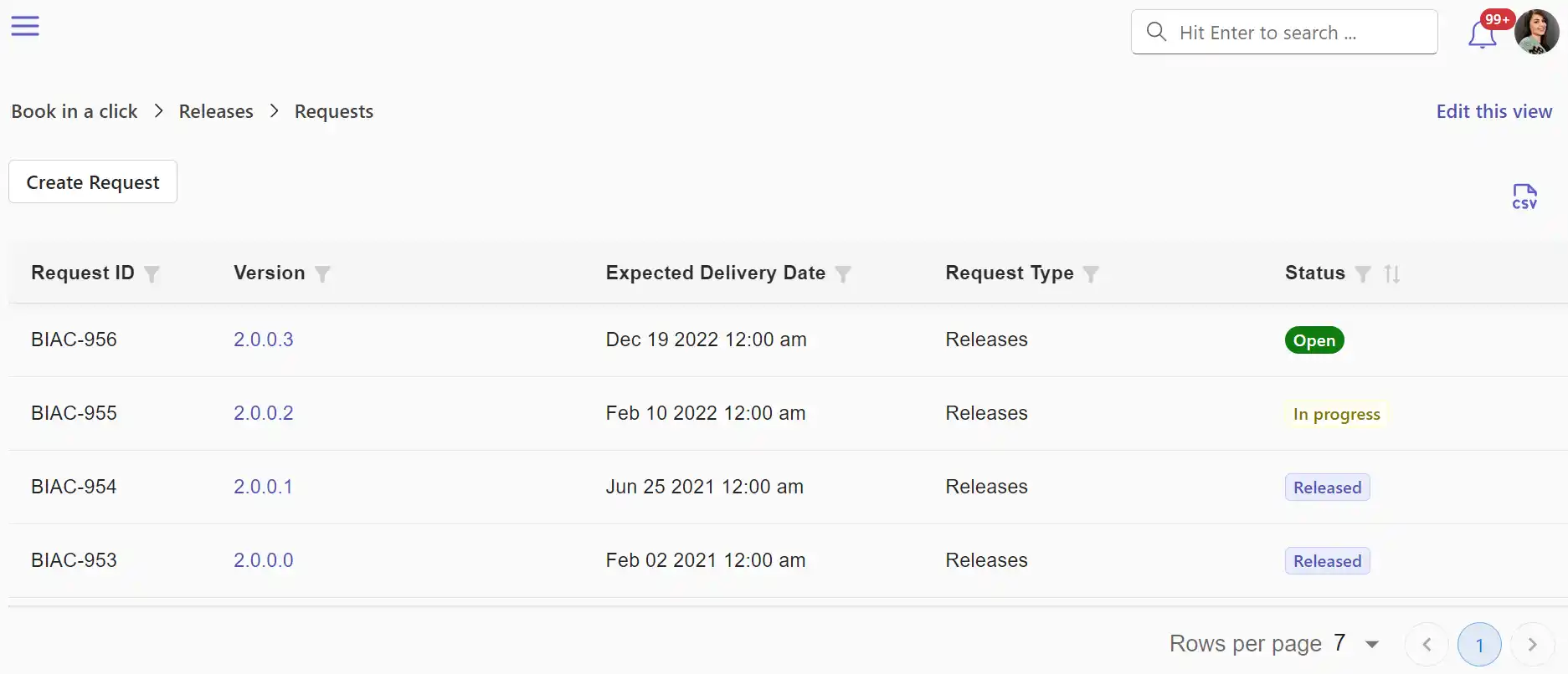 SteadyPoint Helpdesk screen showing how to switch from spreadsheets to a sharepoint helpdesk app for product development tracking?