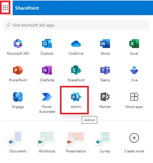 SteadyPoint Helpdesk screen showing how to install steadypoint helpdesk from sharepoint admin center.