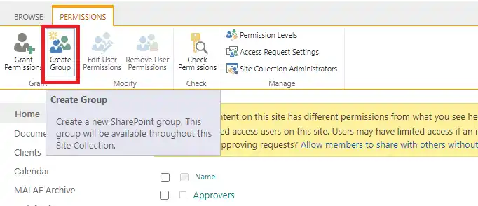SteadyPoint Helpdesk screen showing group creation.