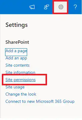 SteadyPoint Helpdesk screen showing site permissions entry point.