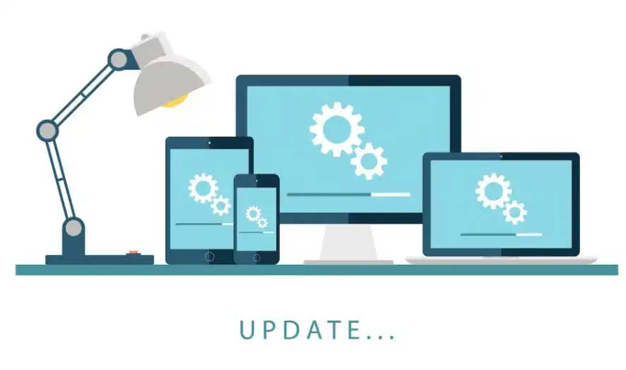 SteadyPoint Helpdesk screen showing auto updates and upgrades.