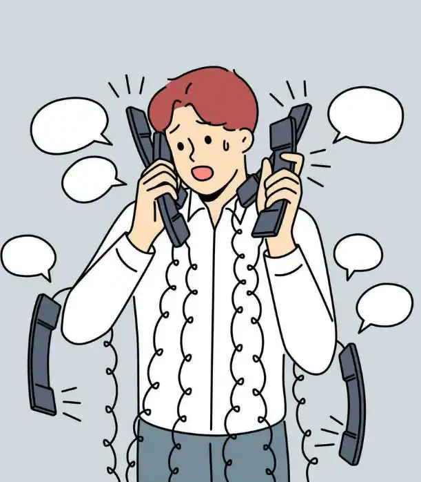 Illustration of clearer communication through a structured helpdesk process.